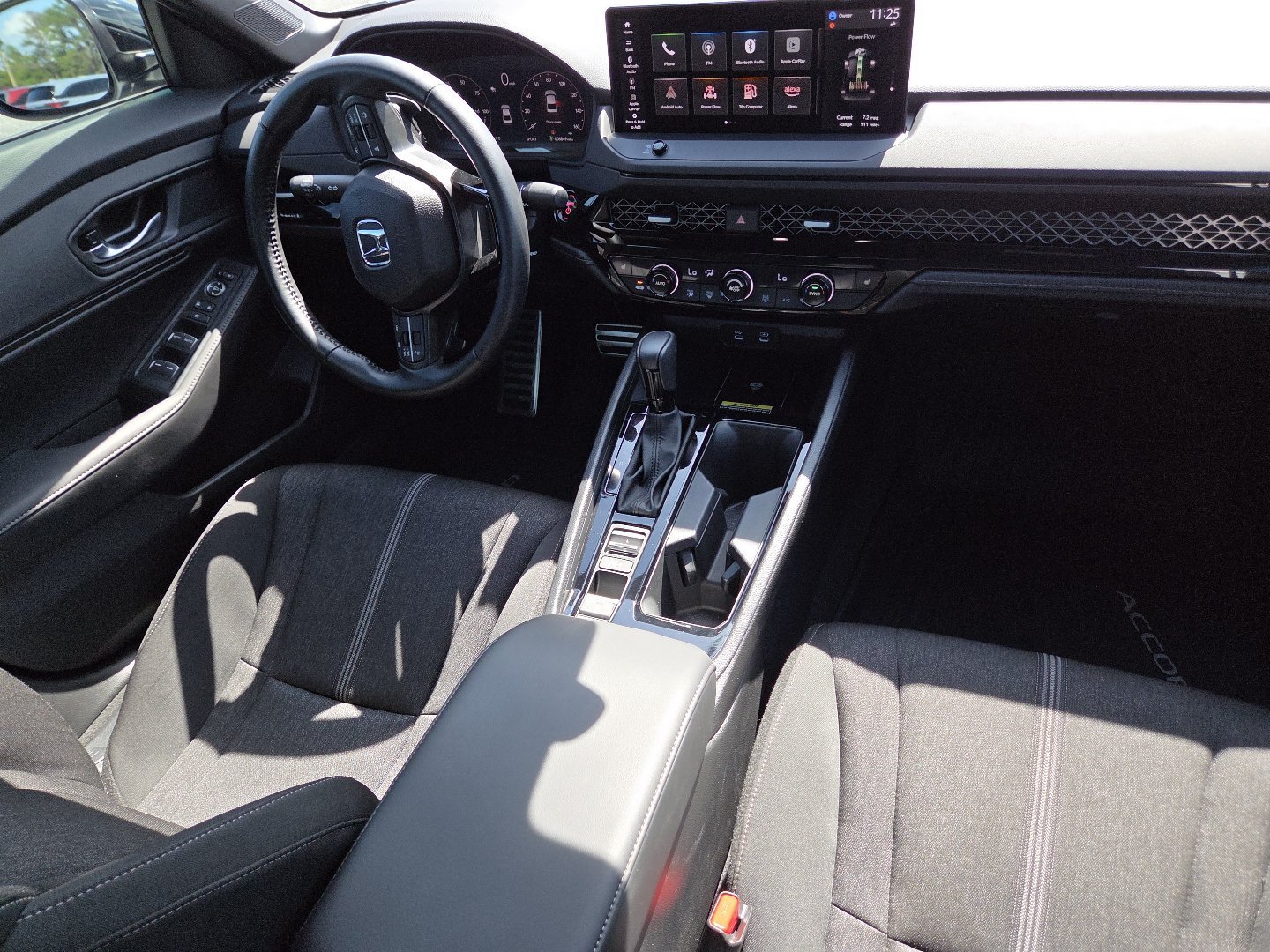 Used 2025 Platinum White Pearl Honda HYBRID SPORT image 57