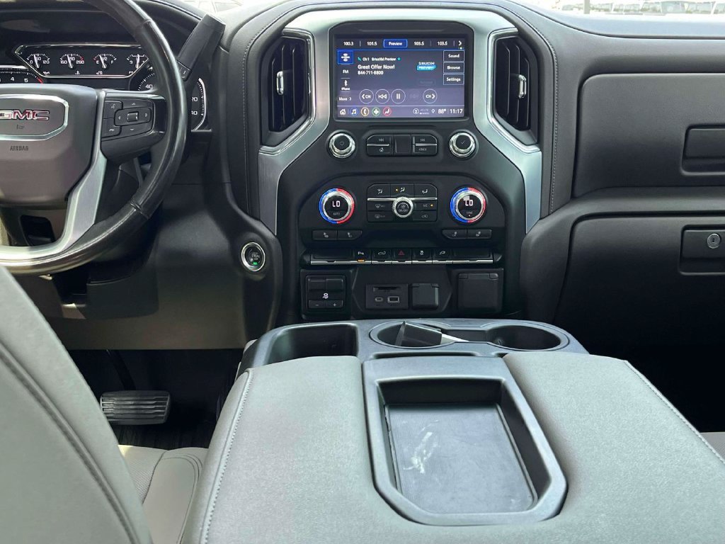 Certified Used 2021 PACIFIC BLUE METALLIC GMC SLT image 13