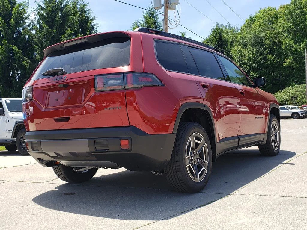 New 2026 Red Hot Pearl-Coat Exterior Paint Jeep Limited image 3