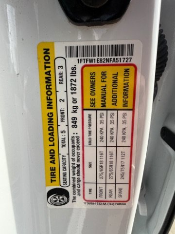 Used 2022 White Ford LARIAT image 25