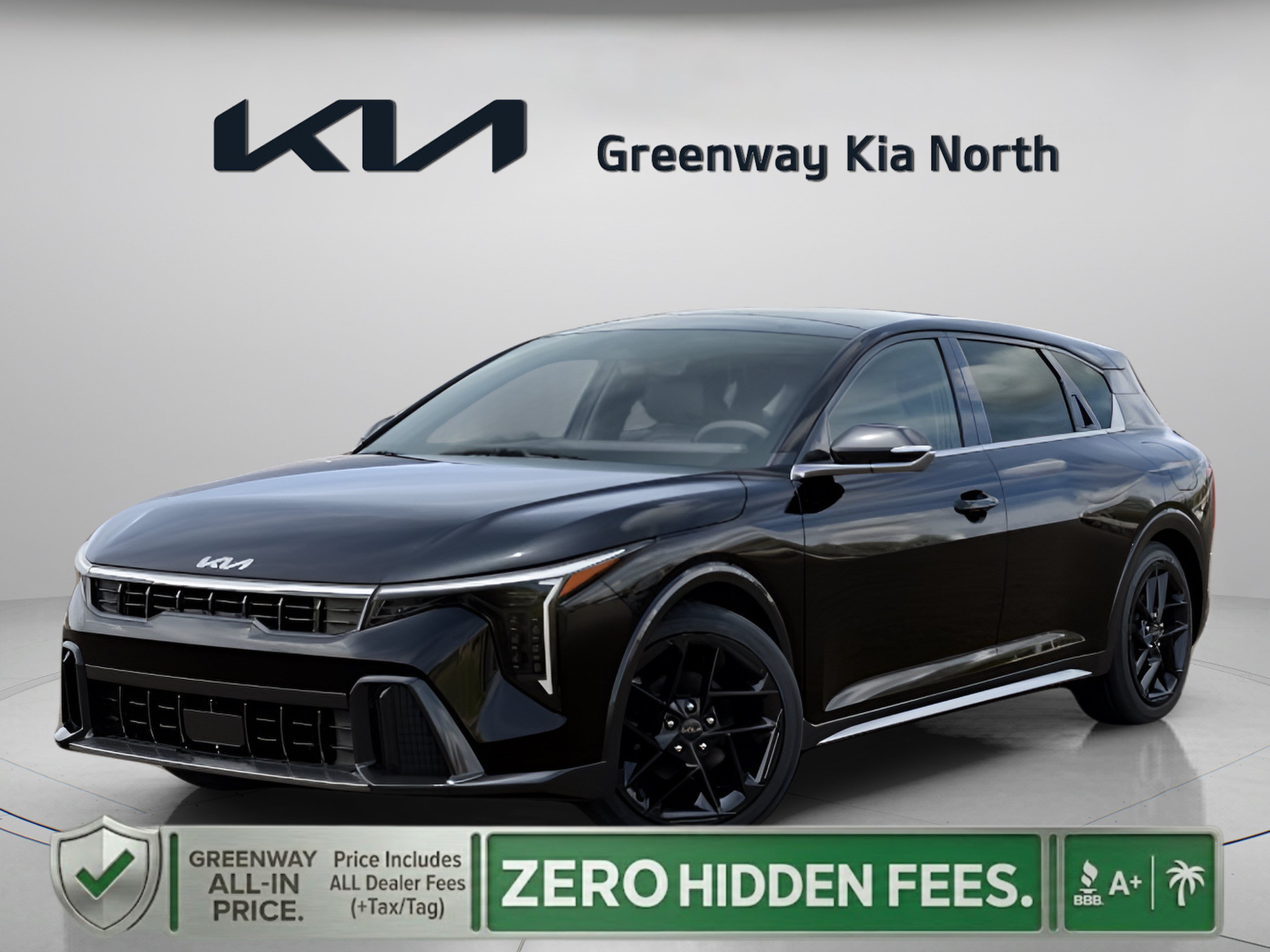 New 2026 Aurora Black Pearl Kia GT-Line Turbo image 3