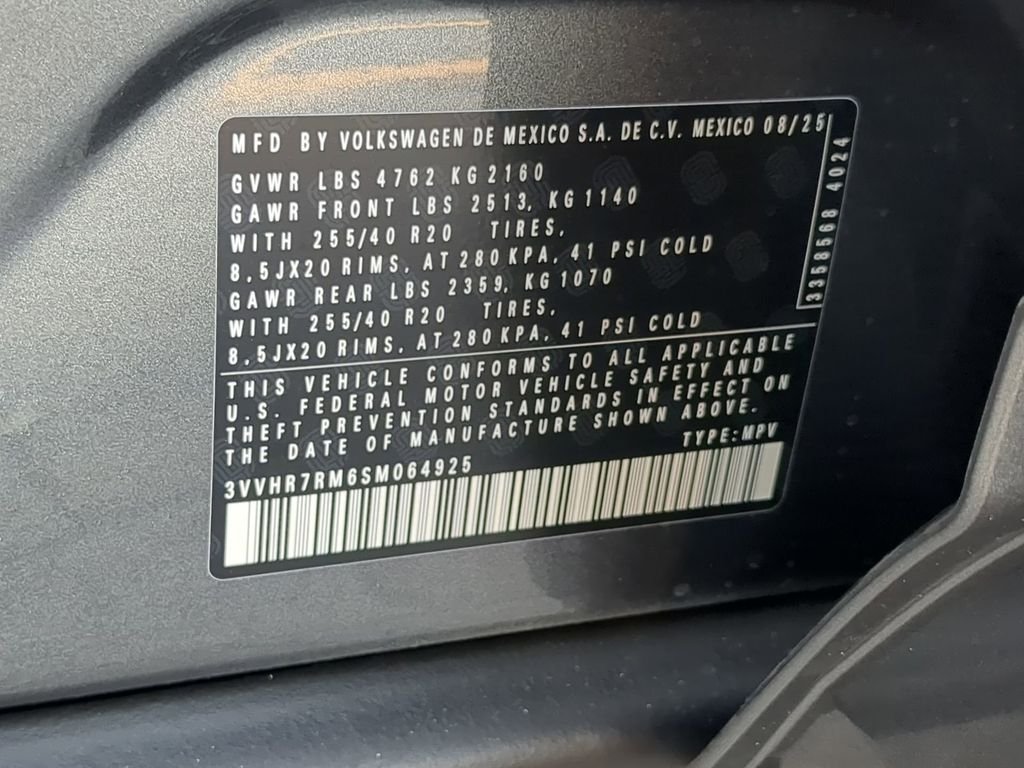 2025 Volkswagen Tiguan SE R-LINE BLACK - Photo 34