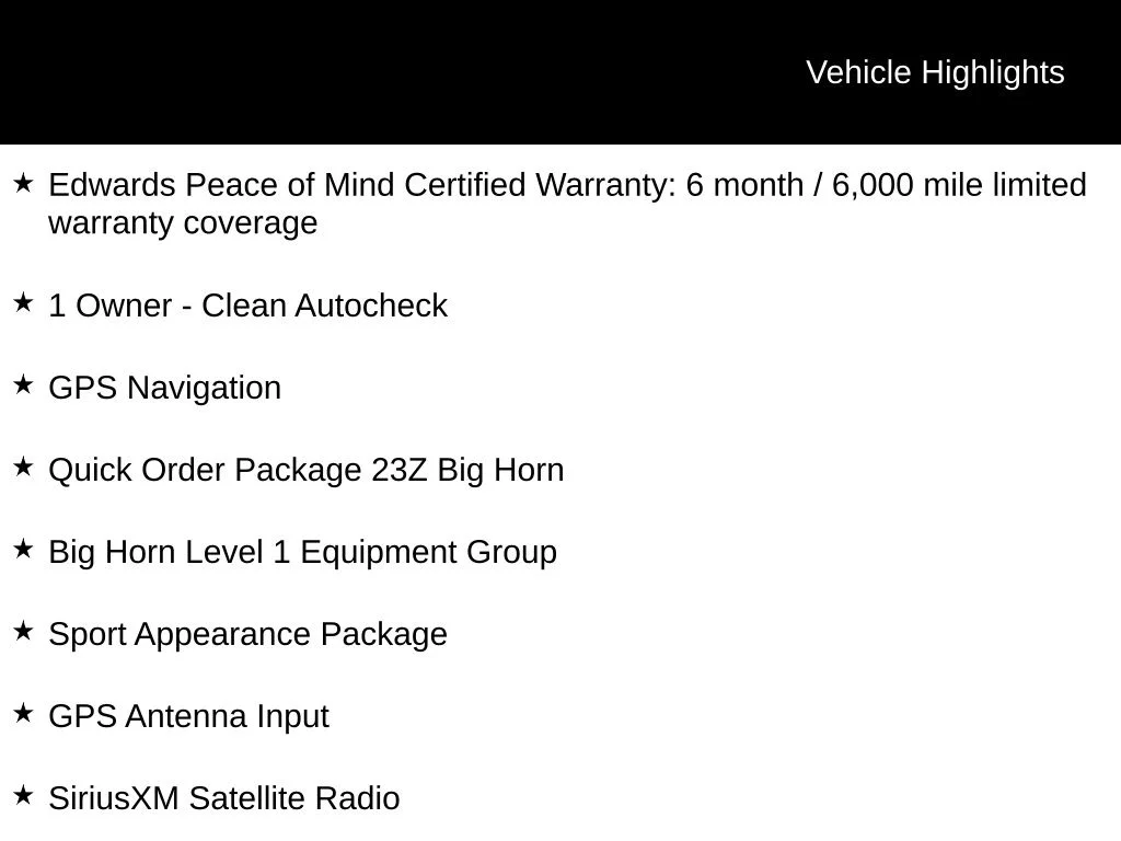 Used 2023 Black Ram Big Horn image 5