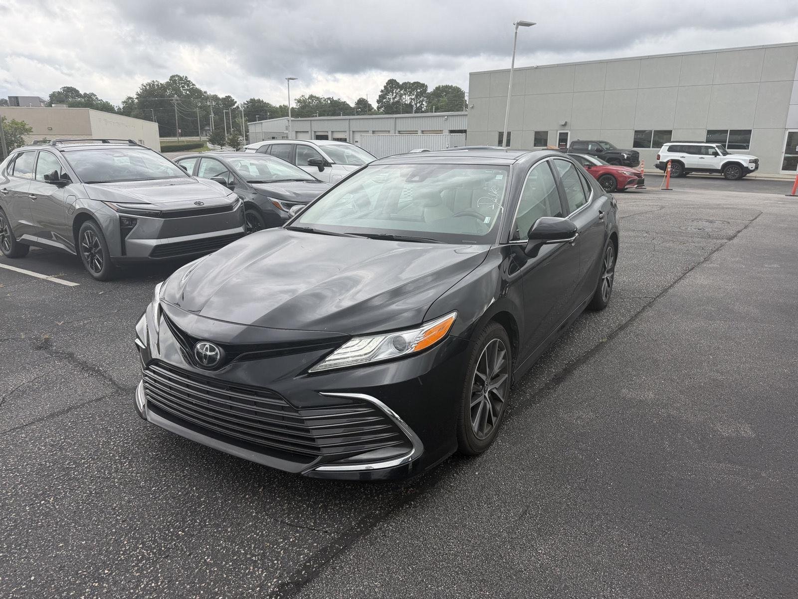 Used 2023 Midnight Black Metallic Toyota XLE image 3