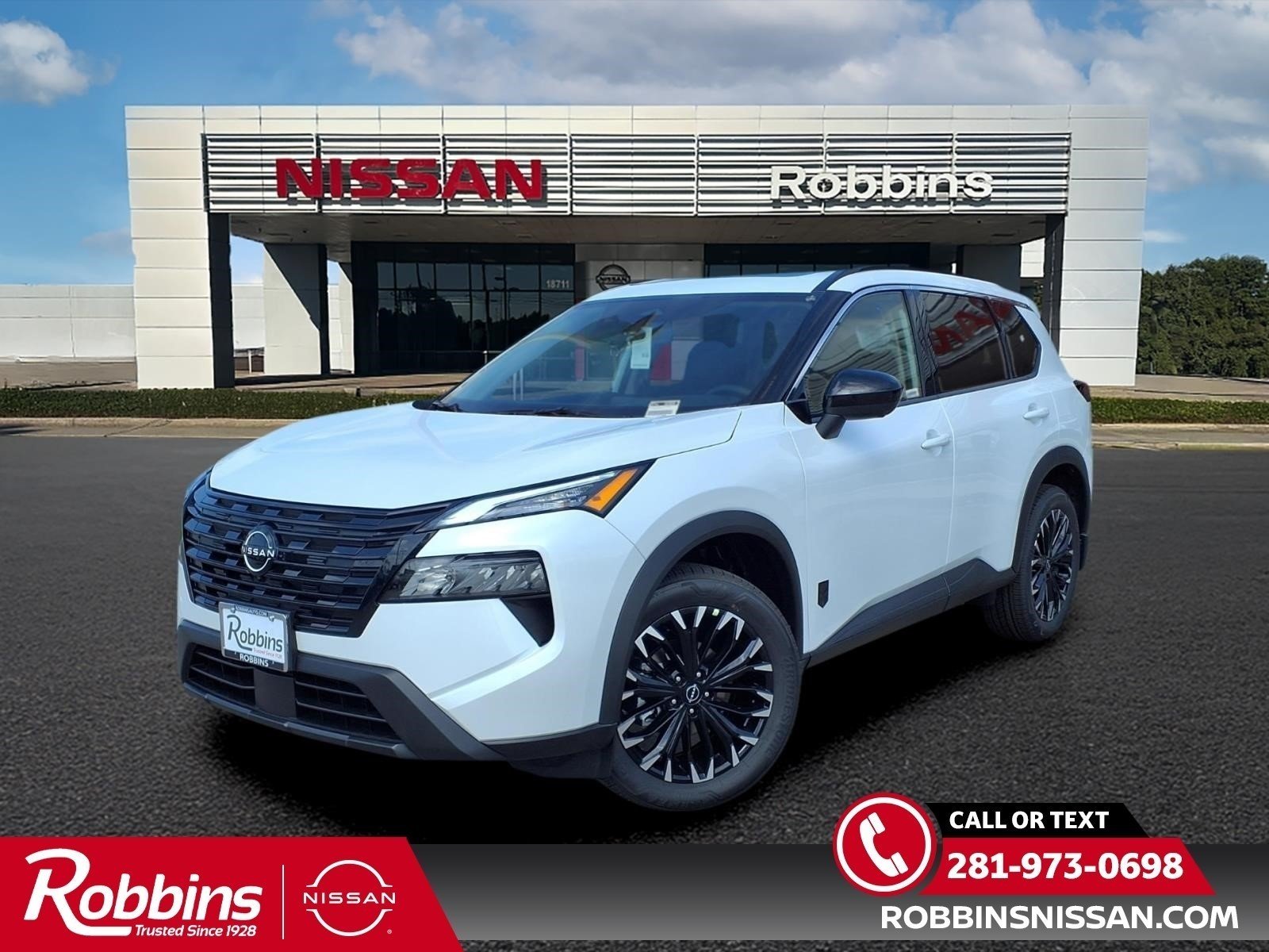 2026 Nissan Rogue Dark Armor™ White at Robbins Nissan