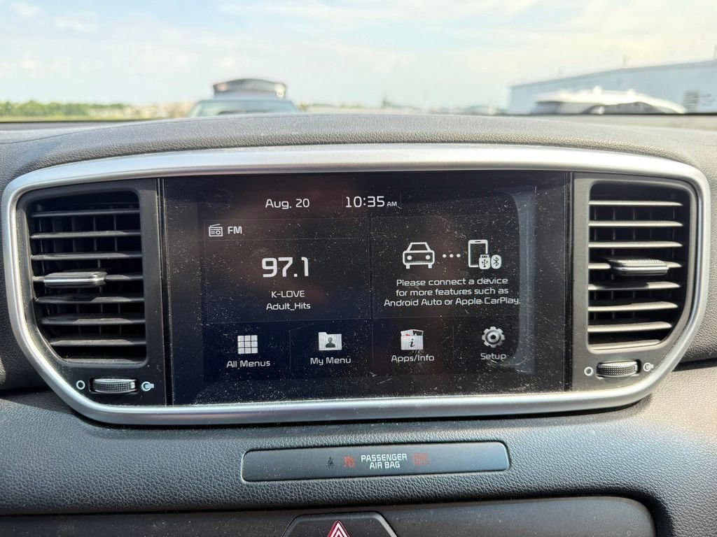 Used 2021 White Kia LX image 12