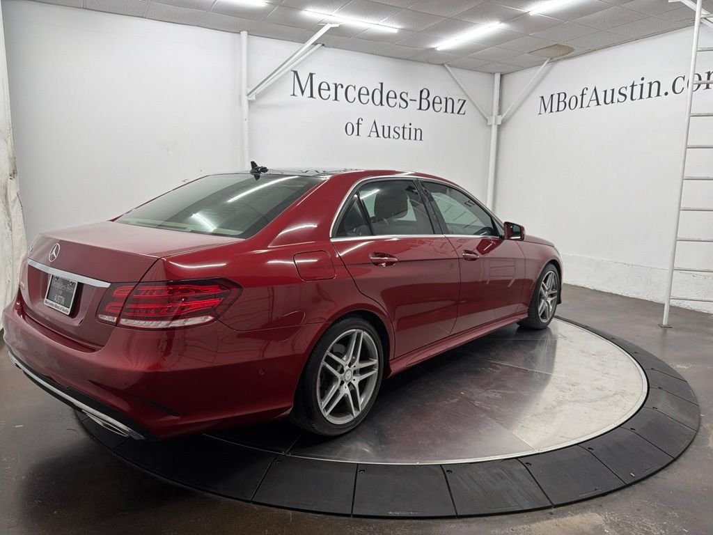 Used 2015 Red Mercedes-Benz E 350 image 7