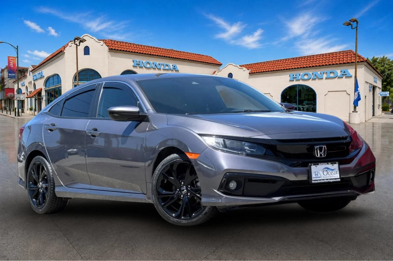 Certified Used 2021 Modern Steel Metallic Honda Sport image 42