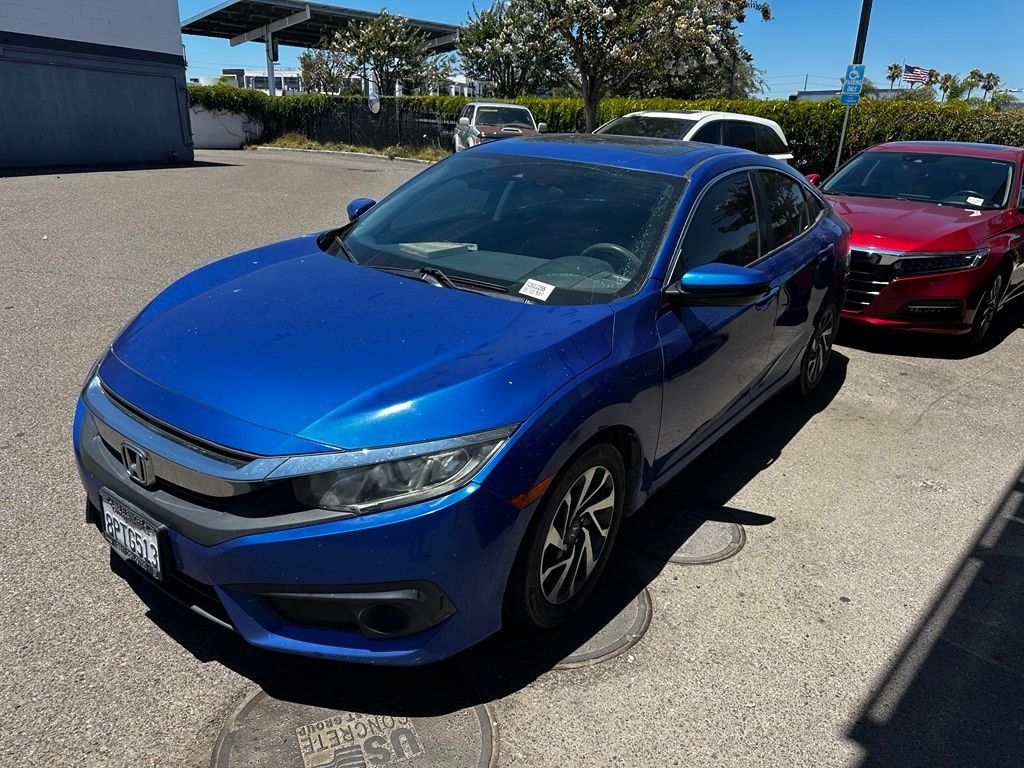 Used 2016 Aegean Blue Metallic Honda EX image 14