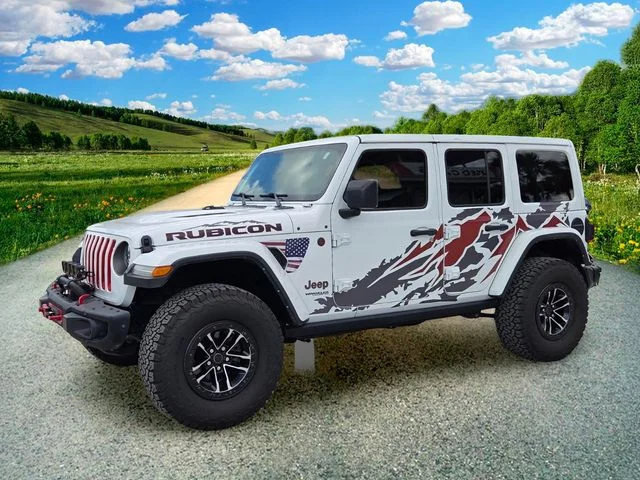 Used 2022 White Jeep Unlimited Rubicon image 2