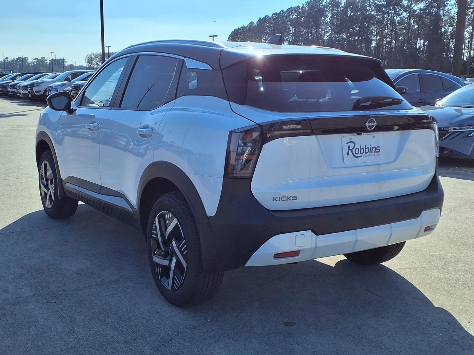 2026 Nissan Kicks SV White at Robbins Nissan