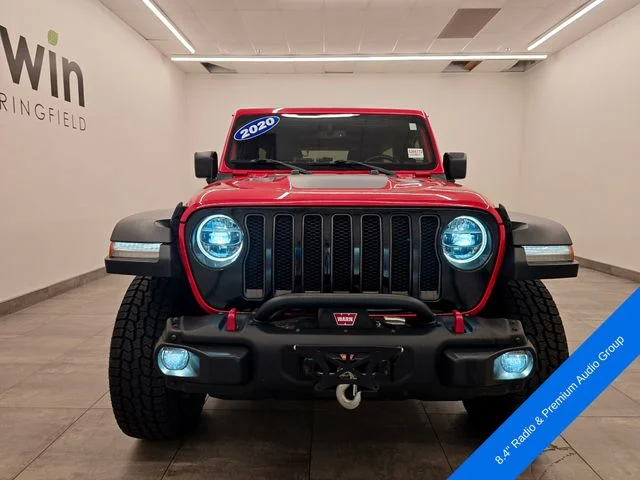 Used 2020 Firecracker Red Clearcoat Jeep Unlimited Rubicon image 8
