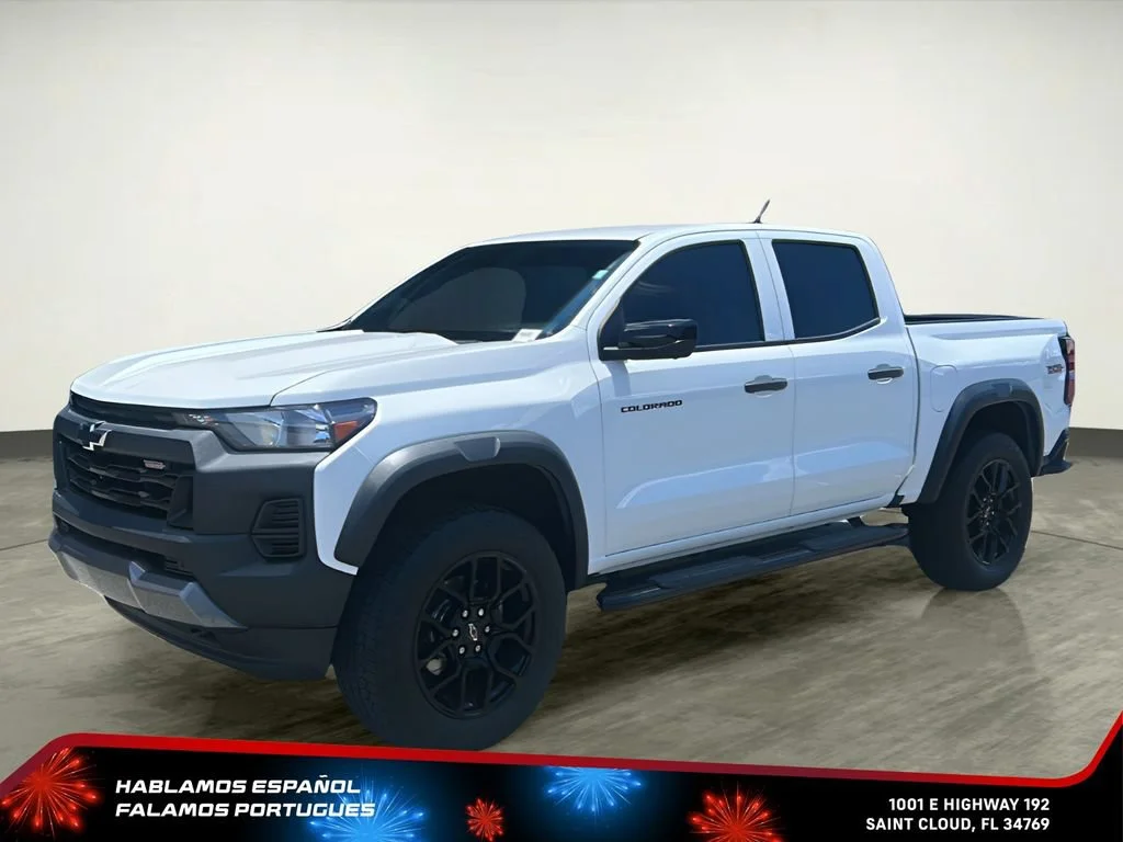 Used 2023 Summit White Chevrolet Trail Boss image 2