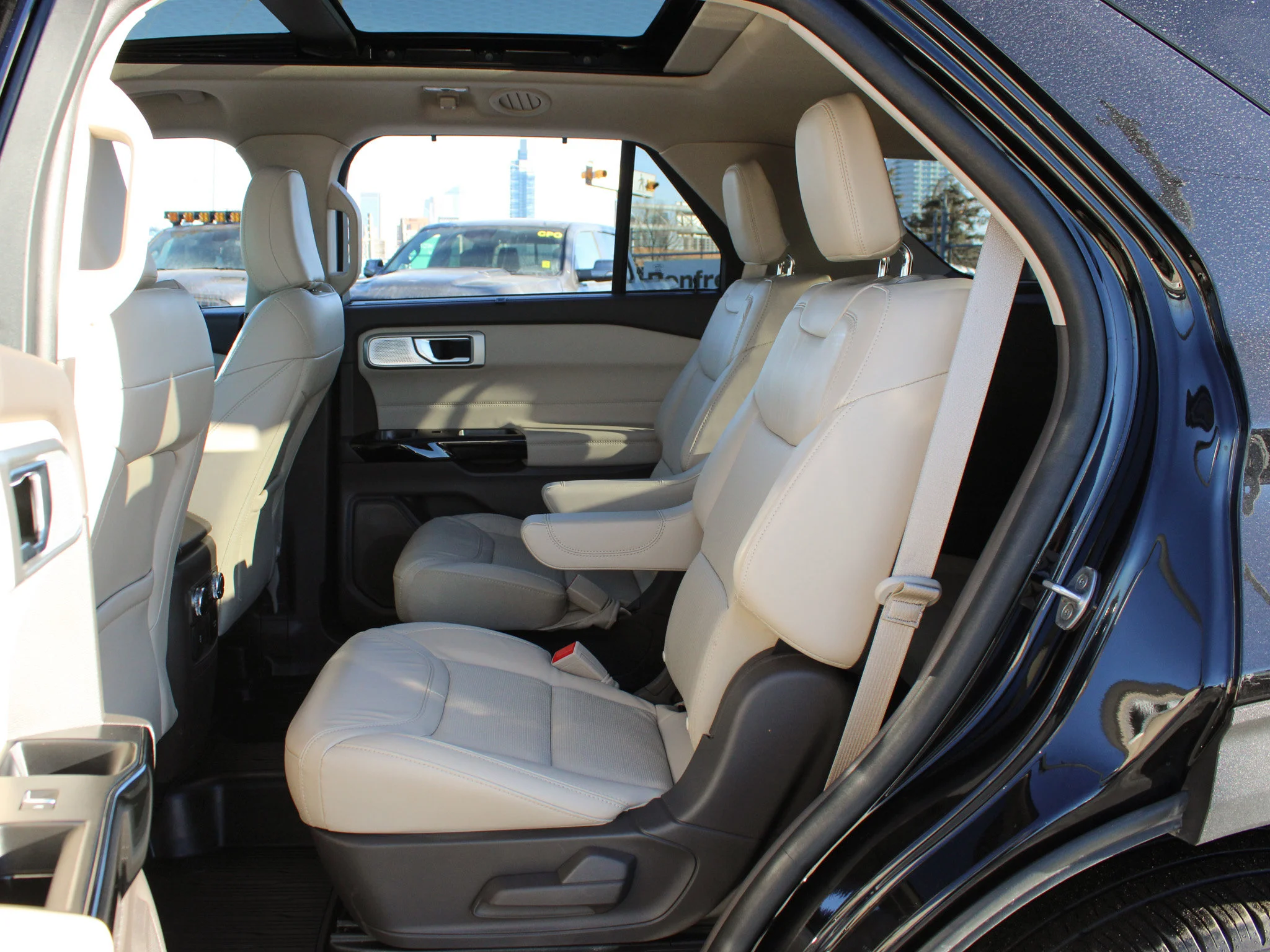 Certified Used 2023 Black Ford Platinum * No Accidents | Apple CarPlay | Luxury 3-Row SUV | Bang & Olufsen | Adaptive Cruise image 16