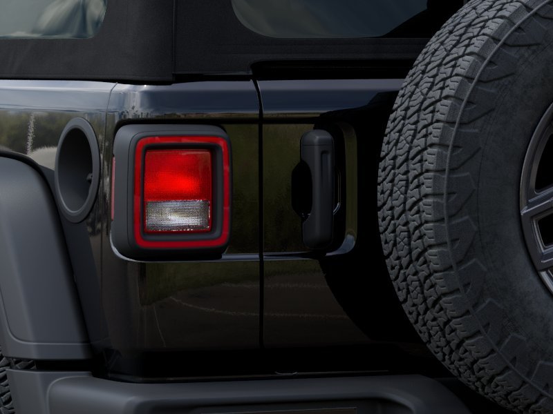 New 2026 Black Clear-Coat Exterior Paint Jeep WRANGLER 2-DOOR SPORT S image 35
