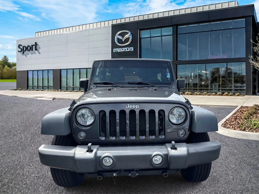 Used 2017 Gray Jeep Unlimited Sport image 8