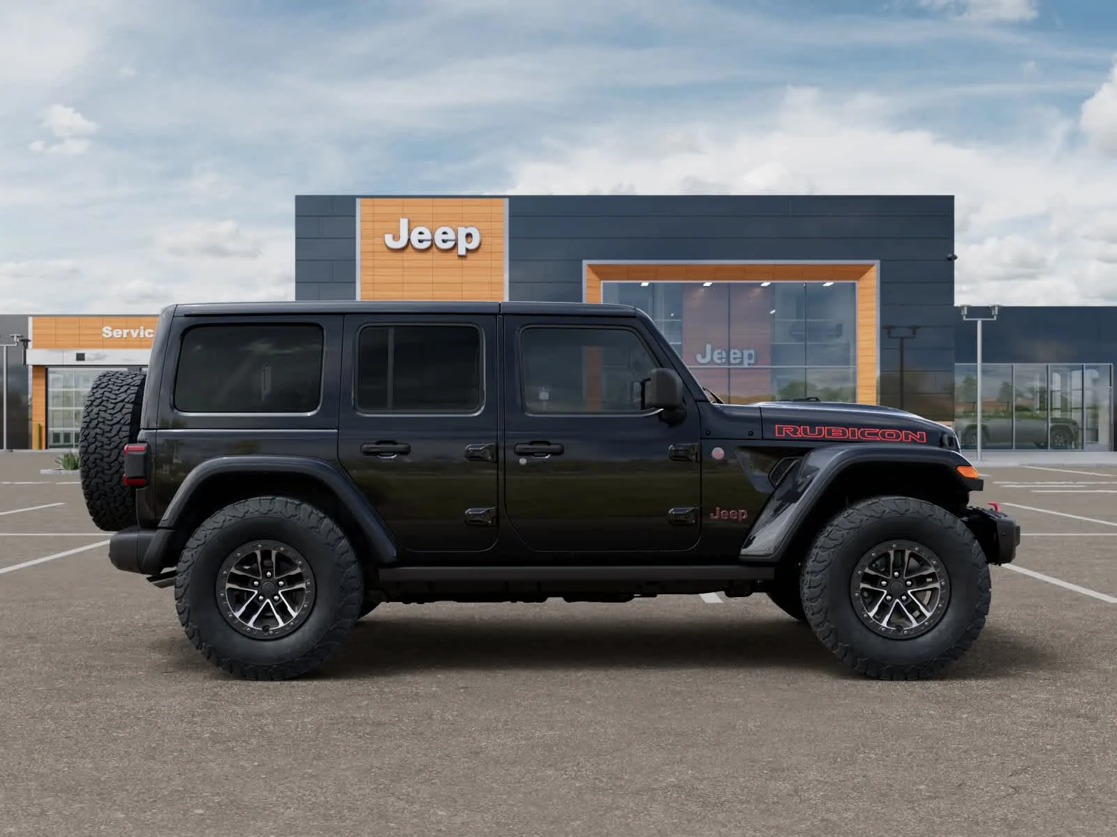 New 2026 Black Clearcoat Jeep Rubicon X image 21