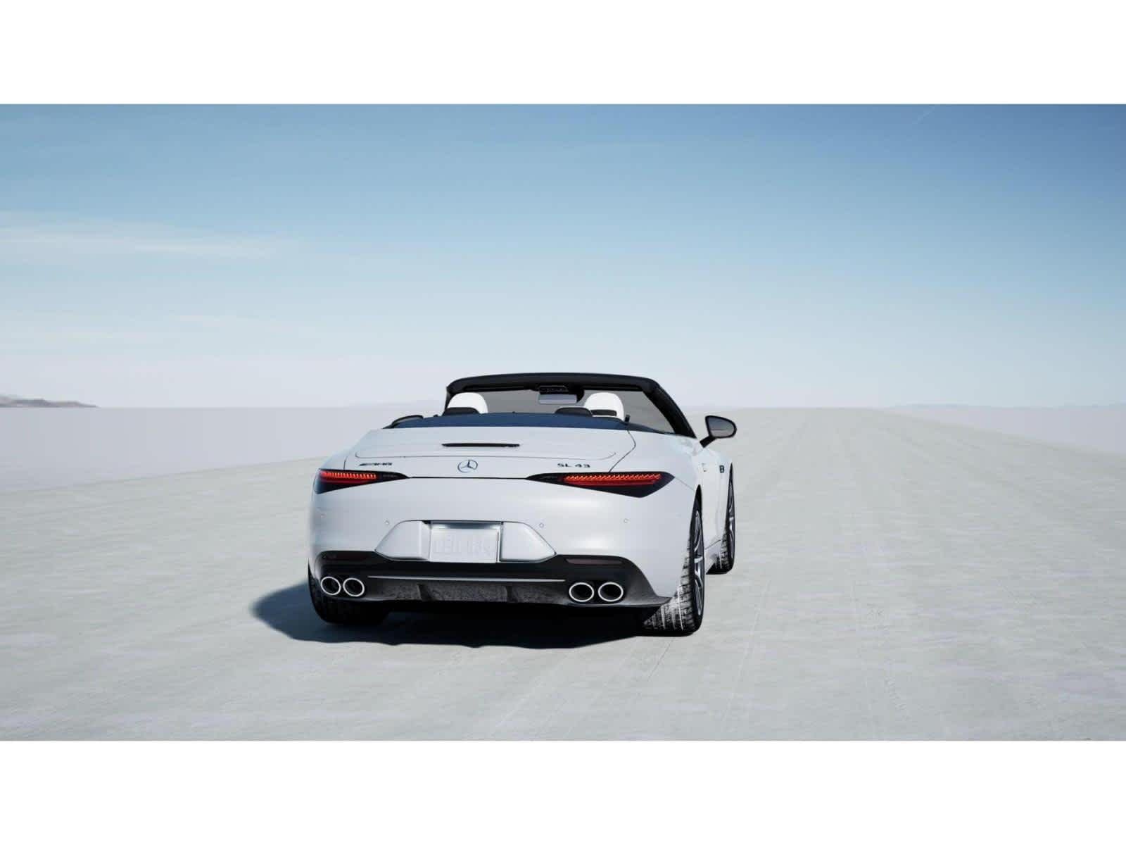 New 2027 MANUFAKTUR Moonlight White Metallic Mercedes-Benz AMG® SL 43 Roadster image 23