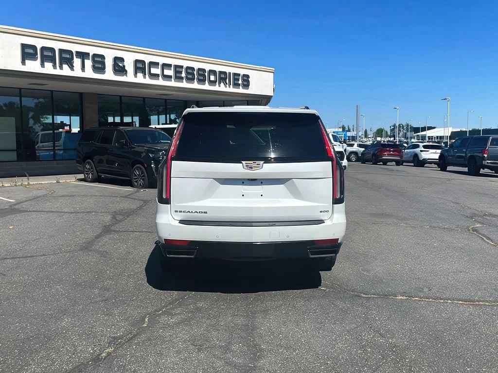 Used 2023 Crystal White Tricoat Cadillac 4WD Sport Platinum image 5