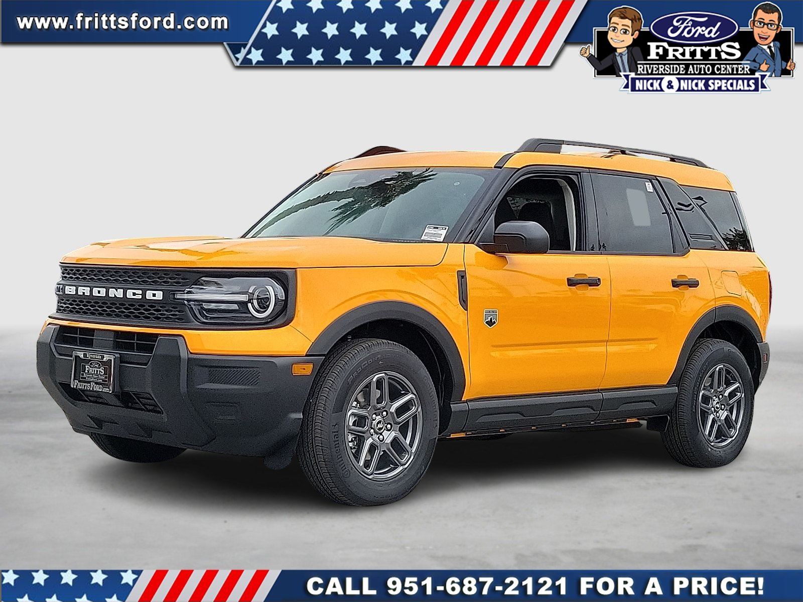 New 2026 Orange Fury Metallic Tri-Coat Ford Big Bend® image 1