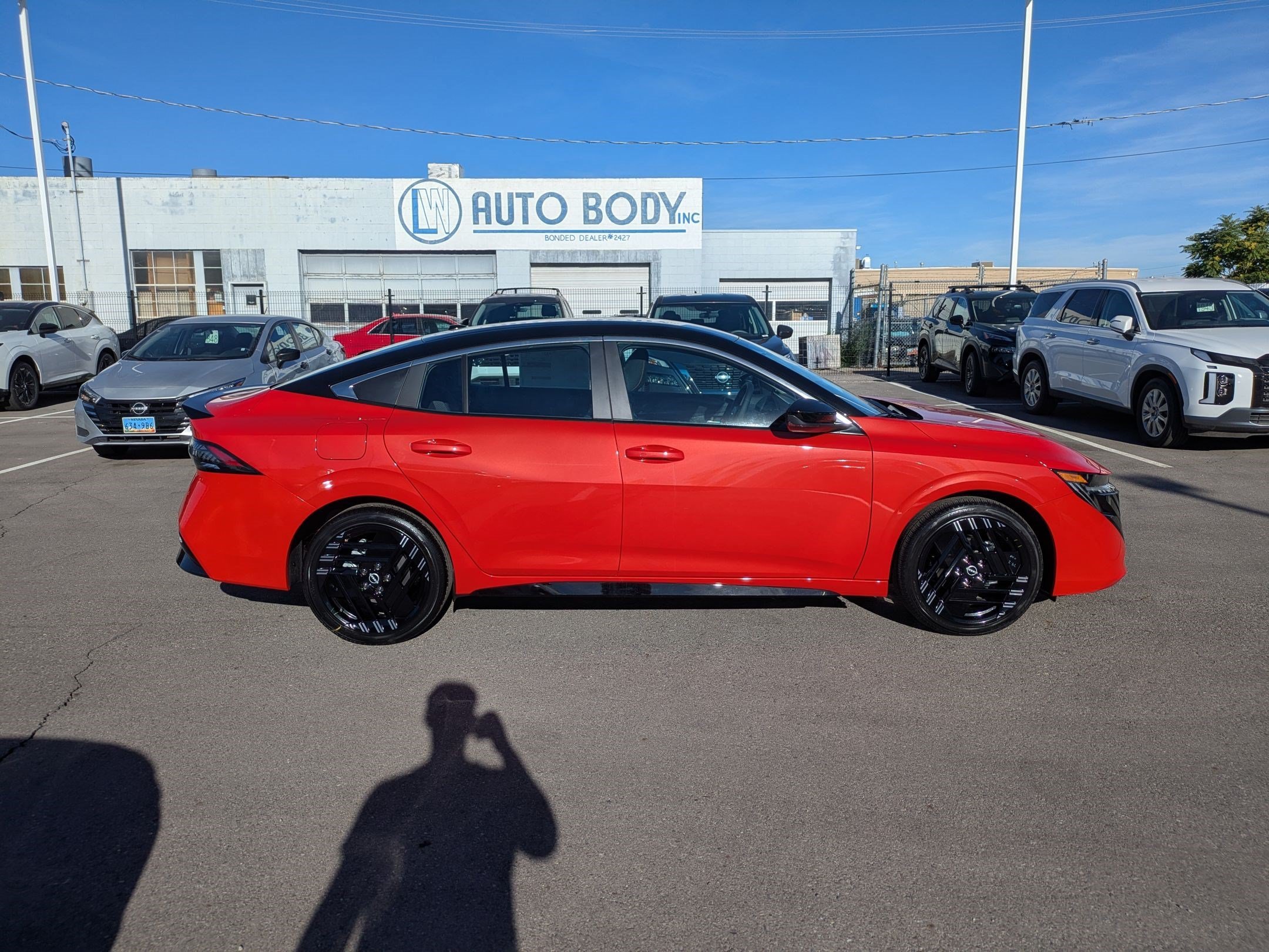 New 2026 Energetic Ember / Super Black Two-tone Nissan SR image 2