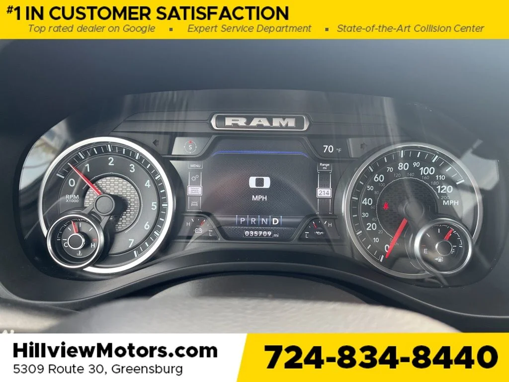 Used 2022 Bright White Clearcoat Ram Big Horn/Lone Star image 28