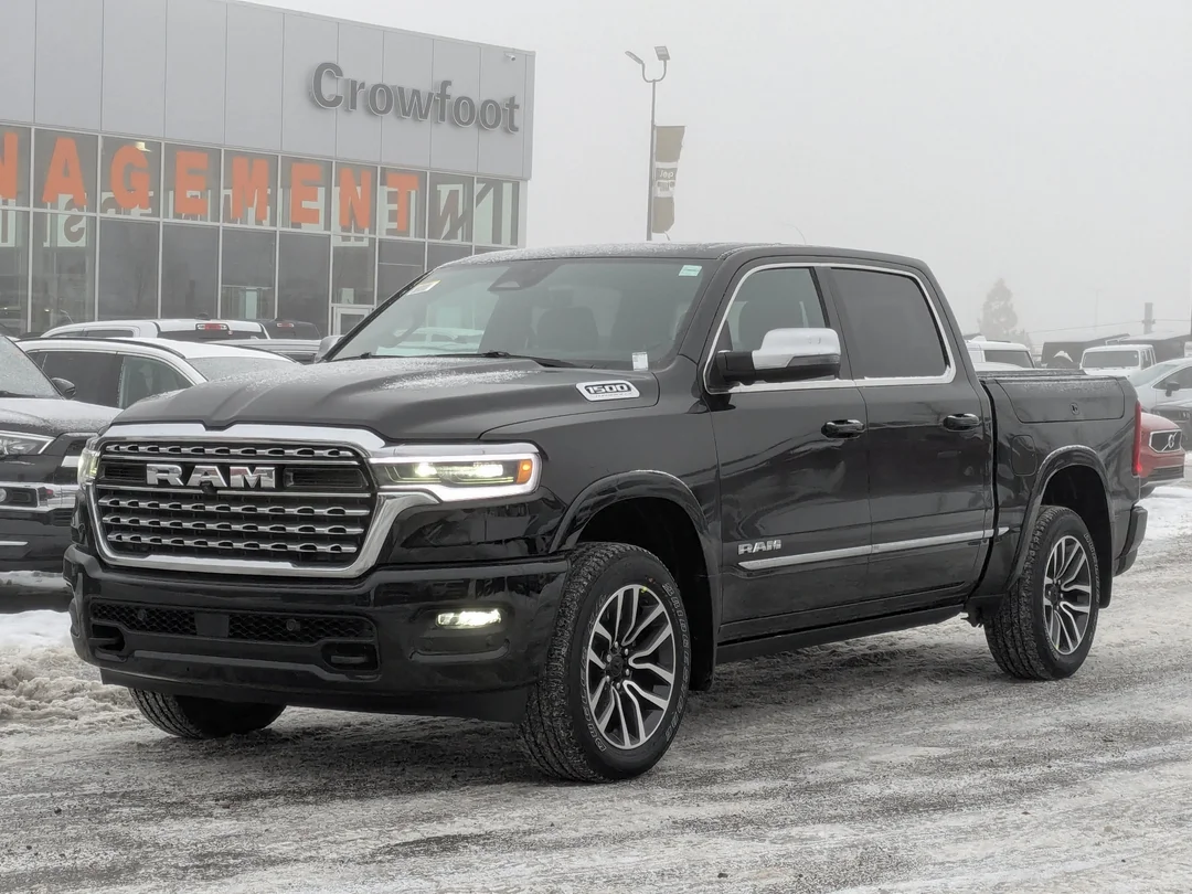 New 2026 Black RAM Limited - - Pano Sunroof - Heads Up Display - Rambox Cargo & More! image 4