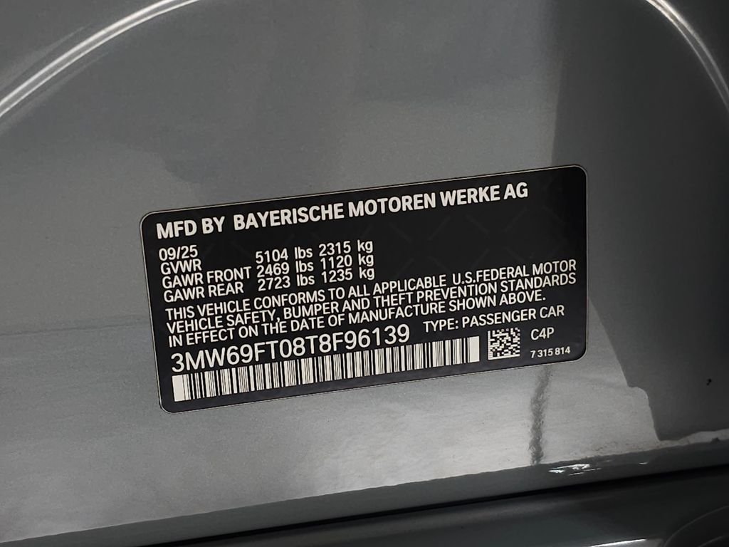 Used 2026 Gray Metallic BMW M340i xDrive image 39