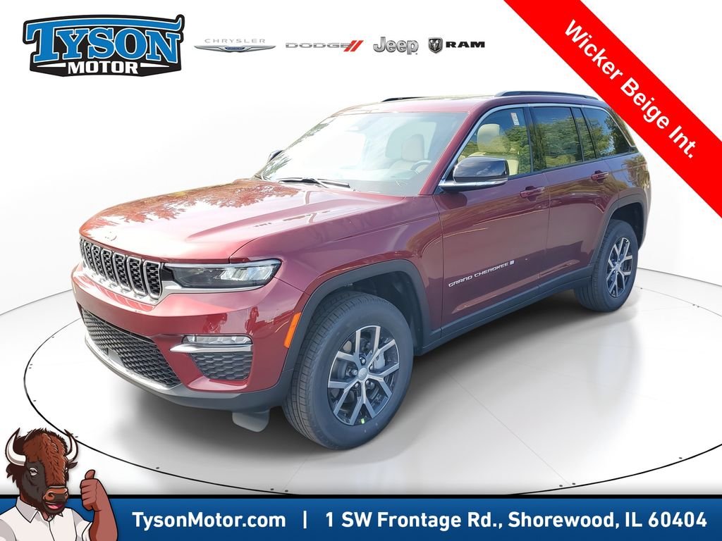 New 2025 Velvet Red Pearl-Coat Exterior Paint Jeep Limited image 2