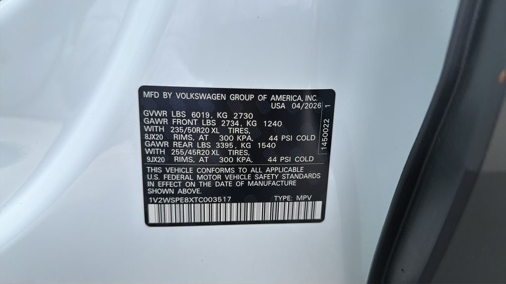 New 2026 Opal White Pearl Volkswagen Pro S image 25