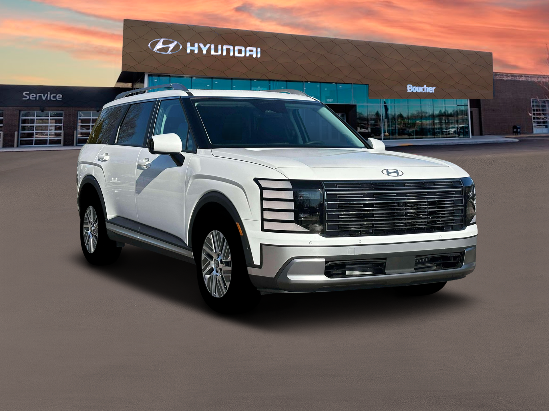 New 2026 Creamy White Pearl Hyundai SEL Premium 7P image 11