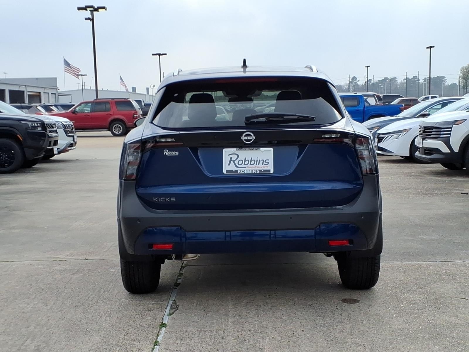 2026 Nissan Kicks SV Blue at Robbins Nissan