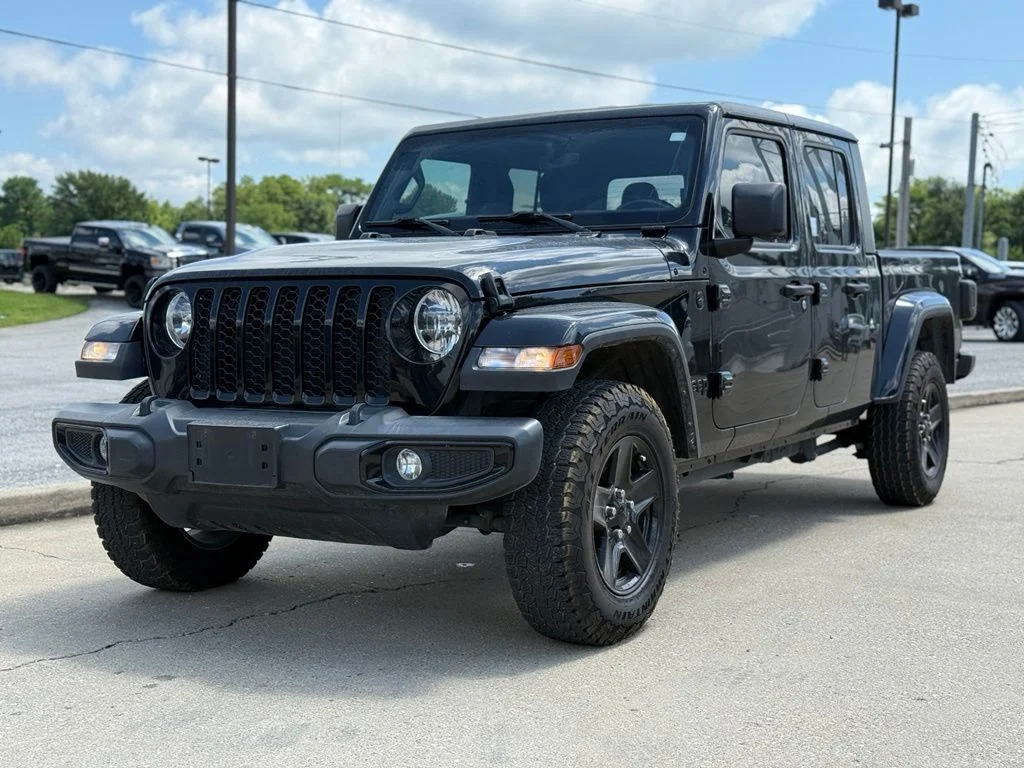 Used 2021 Black Jeep Sport image 2