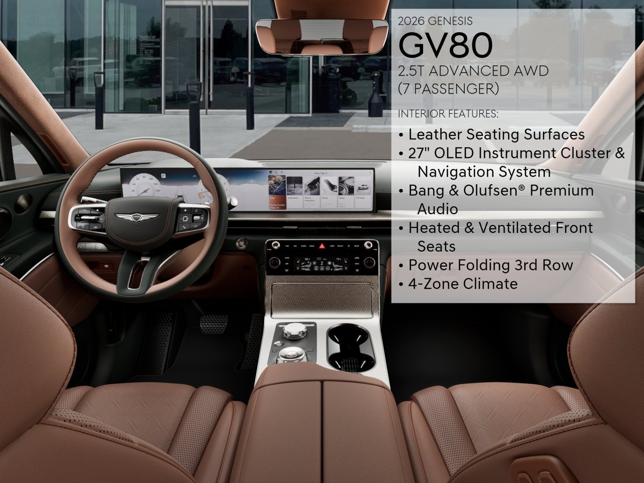 New 2026 Gray Genesis 2.5T ADVANCED image 17