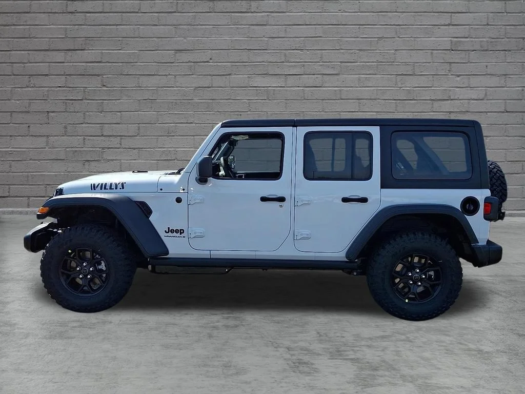 New 2026 Bright White Clearcoat Jeep Willys image 5