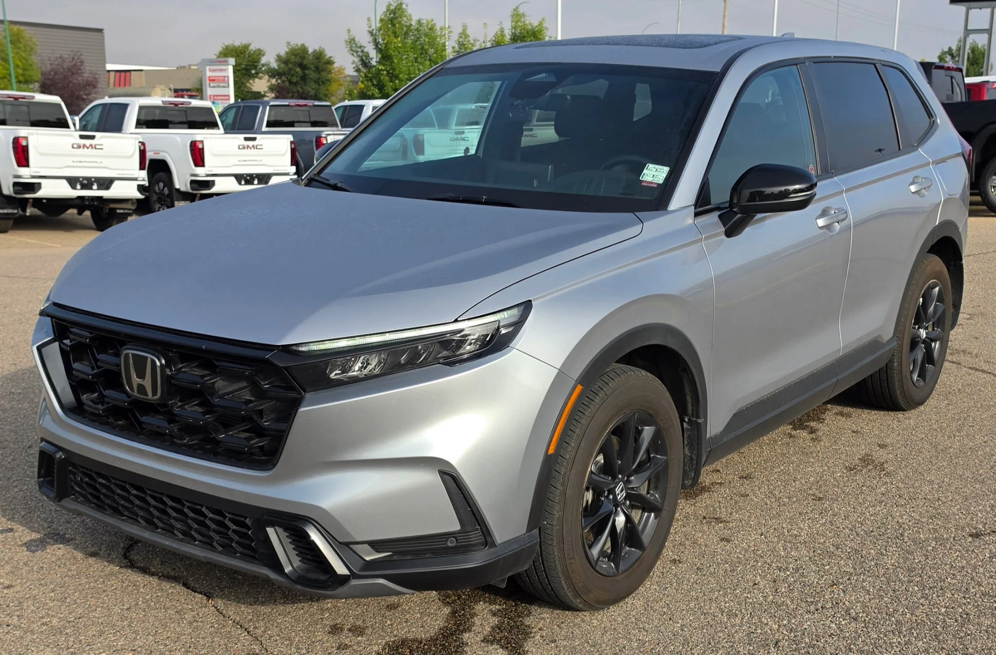 Used 2026 Gray Honda EX-L AWD Leather Sunroof image 1