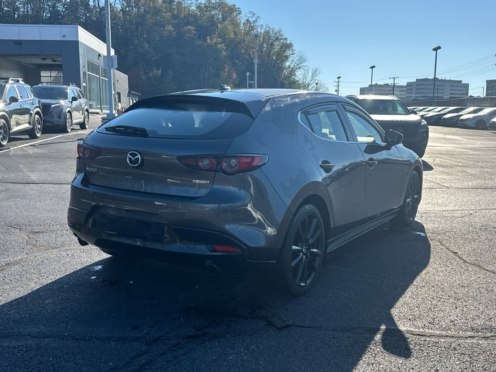 Used 2021 Machine Gray Metallic Mazda Premium image 5