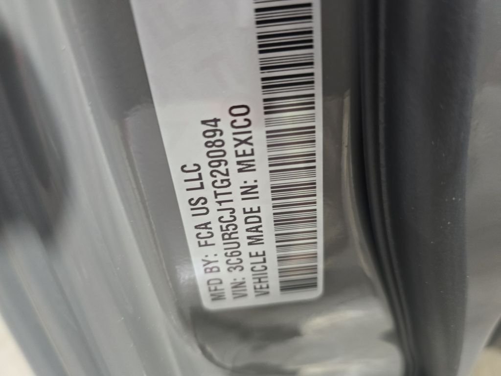 New 2026 Ceramic Gray Clear-Coat Exterior Paint RAM Tradesman image 14