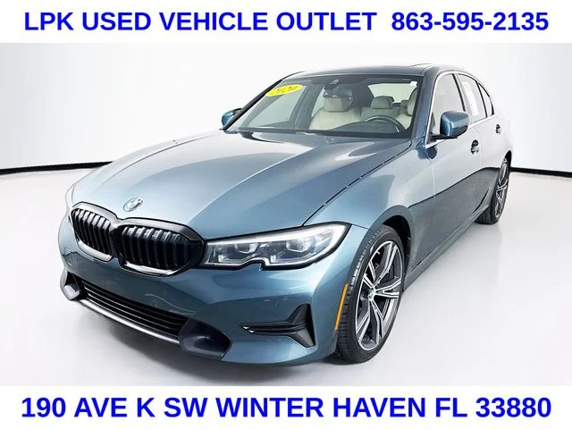 Certified Used 2020 Blue BMW 330i image 3