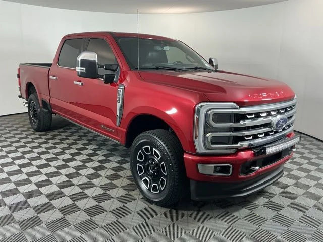 Used 2024 Red Ford Platinum image 3