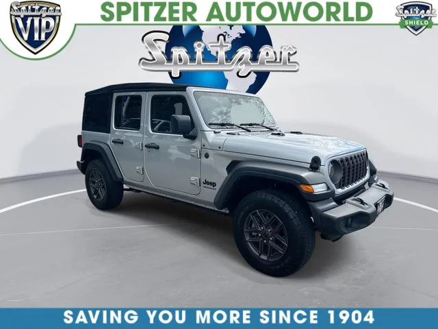 Used 2024 Silver Jeep Sport S image 2