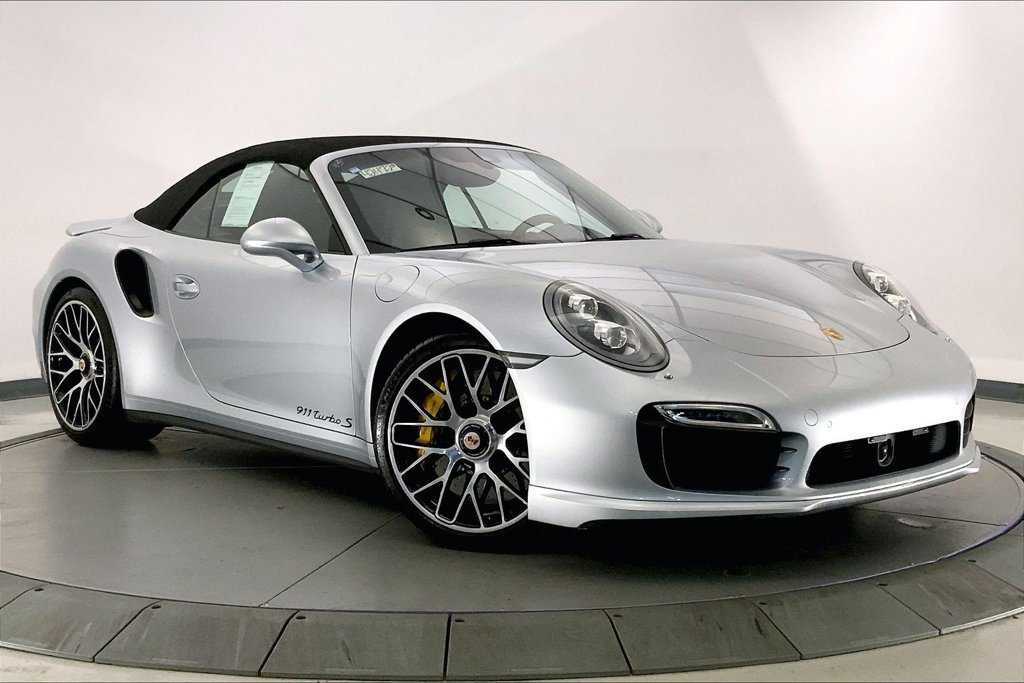 Used 2014 Rhodium Silver Metallic Porsche Turbo image 1