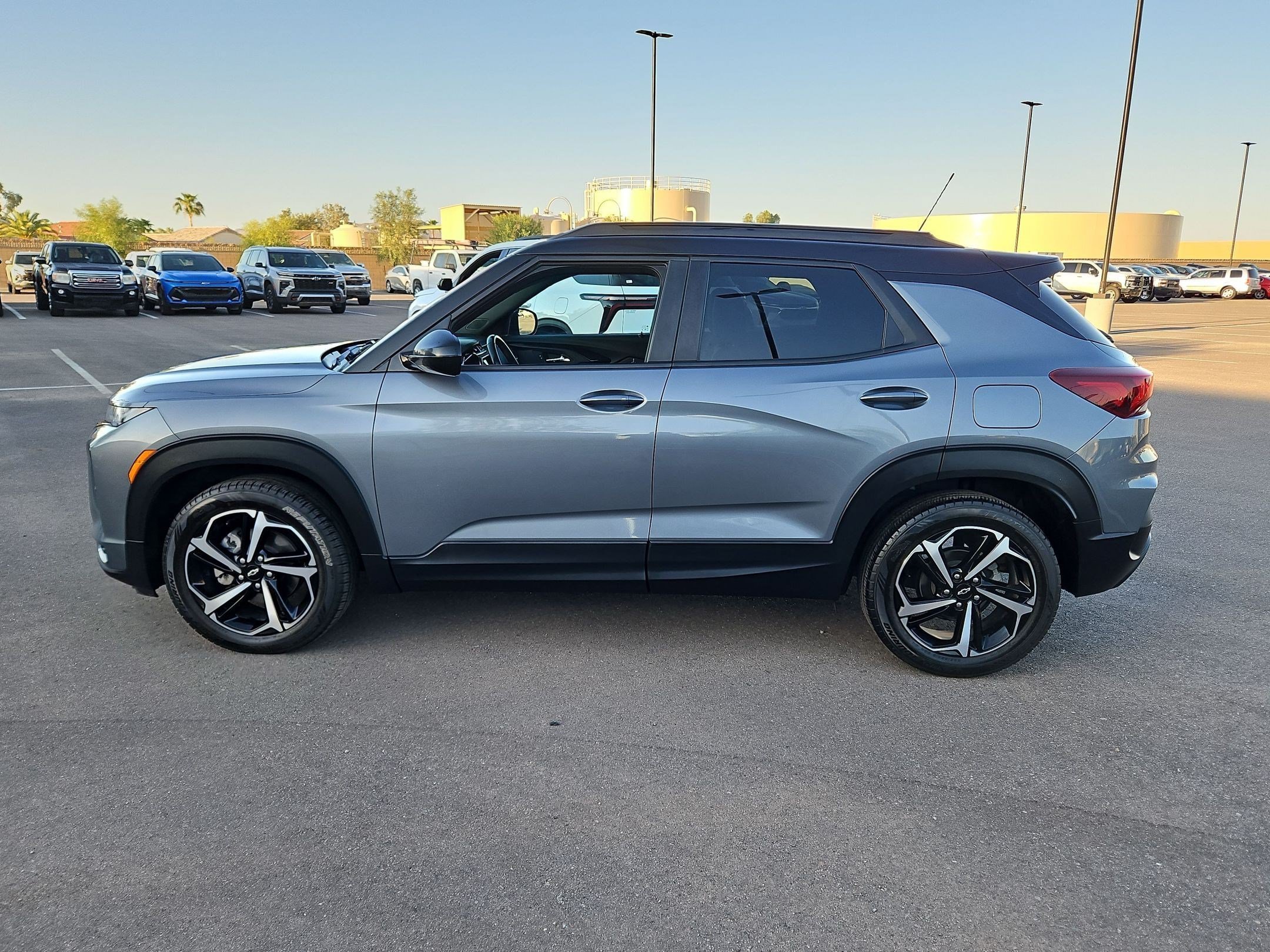Certified 2022 Chevrolet Trailblazer RS with VIN KL79MTSL9NB014427 for sale in Casa Grande, AZ