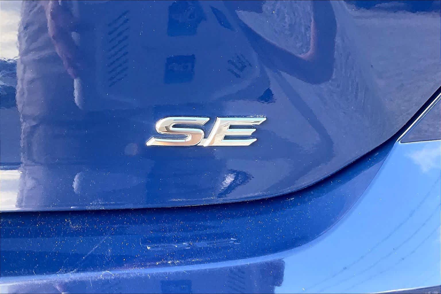Used 2025 Reservoir Blue Toyota SE image 10