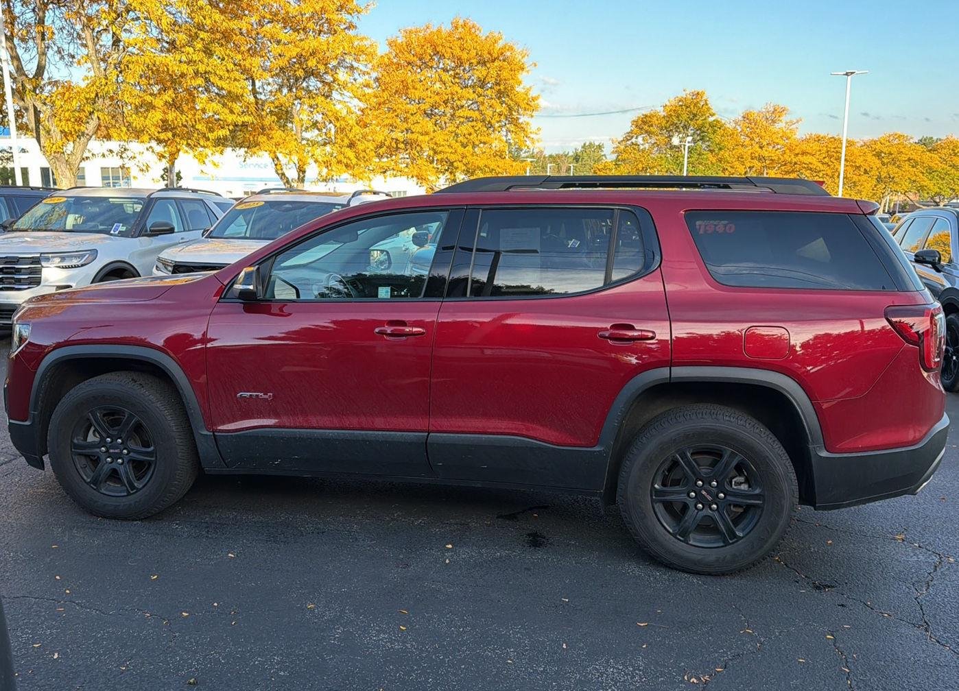 Used 2020 Red Quartz Tintcoat GMC AT4 image 4