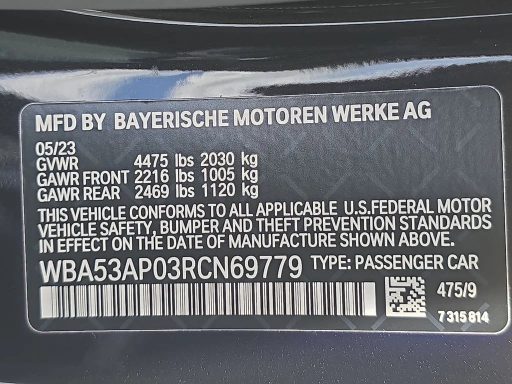 Used 2024 Black Sapphire Metallic BMW 430i image 26