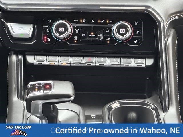 Used 2023 Titanium Rush Metallic GMC AT4X image 13