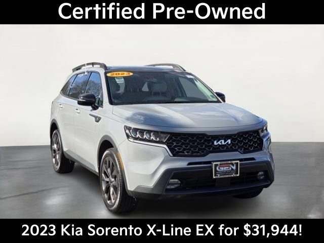 Used 2023 Gray Kia X-Line EX image 1