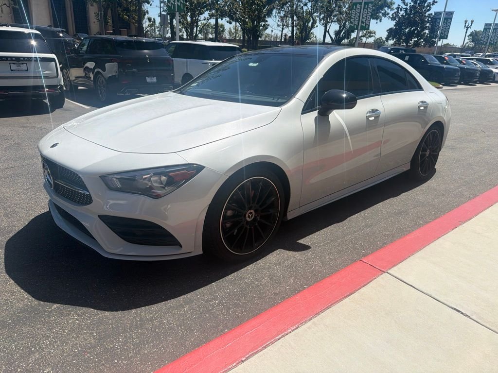 Used 2023 White Mercedes-Benz CLA 250 image 1