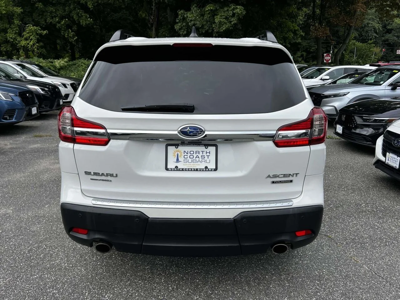 Used 2022 Crystal White Pearl Subaru Touring image 7